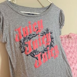 Gray Juicy Couture shirt